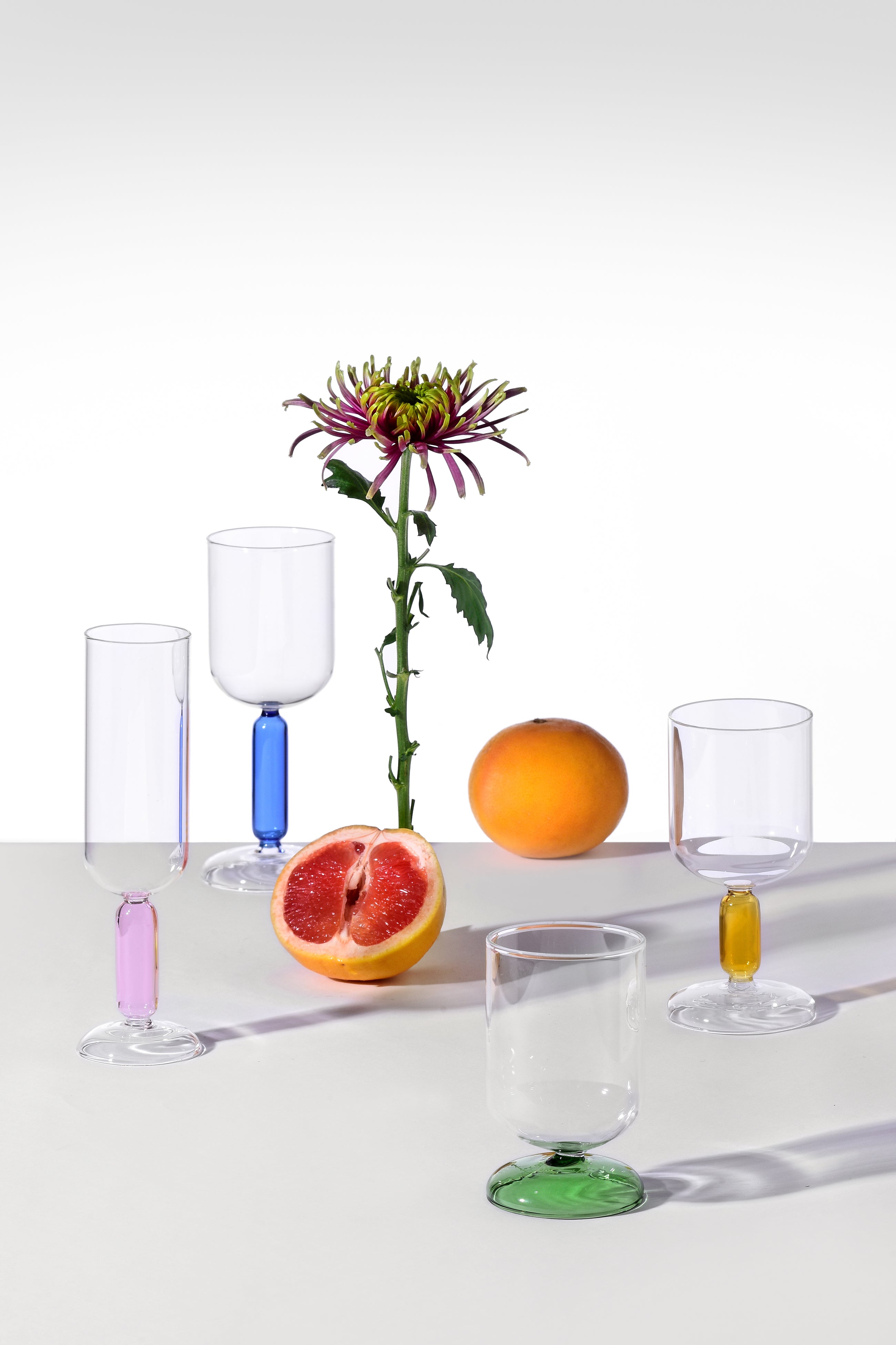 ICHENDORF Bloom stemmed glass, set of 6