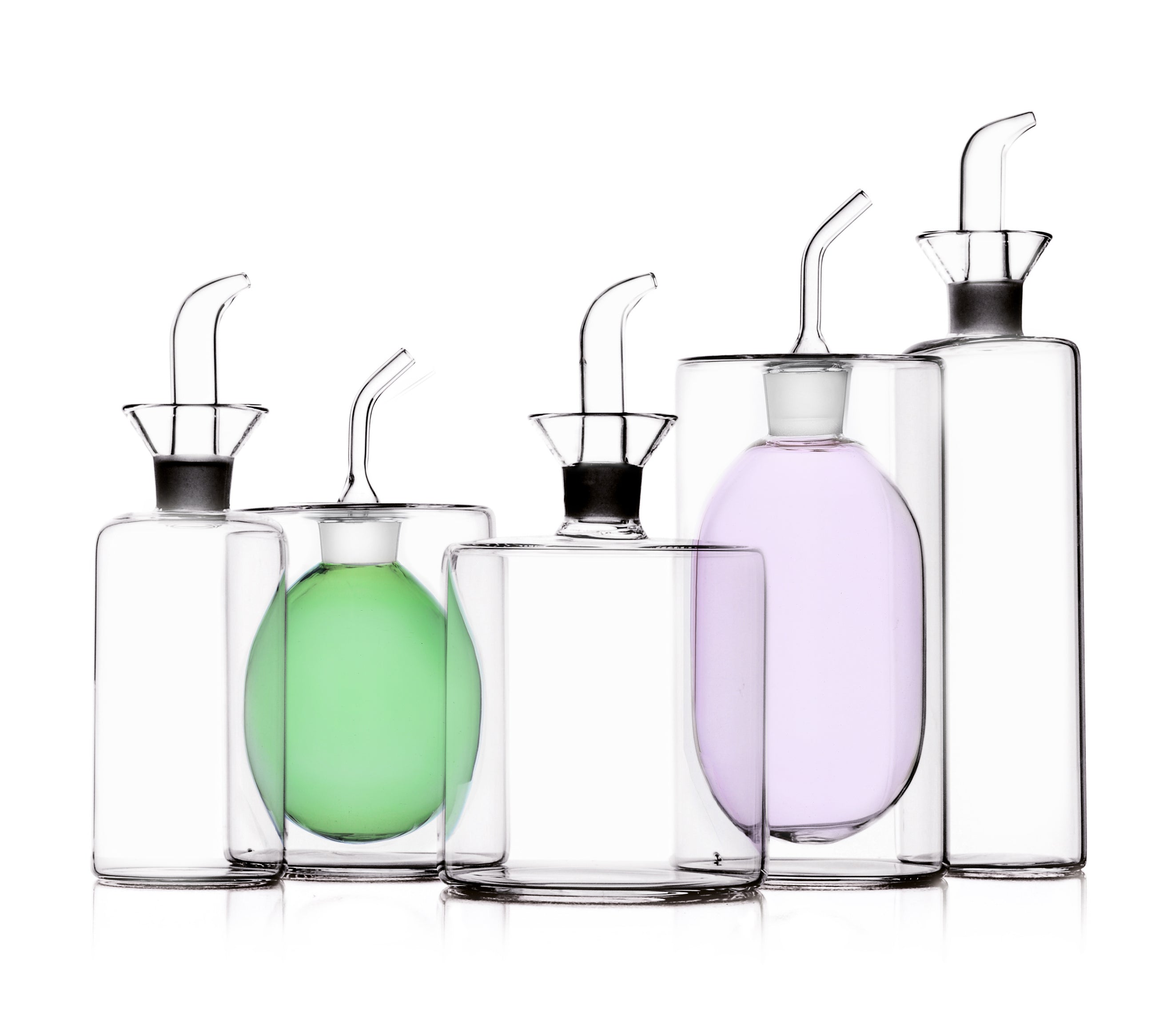 ICHENDORF Cilindro 2walled 150ml oil bottle green