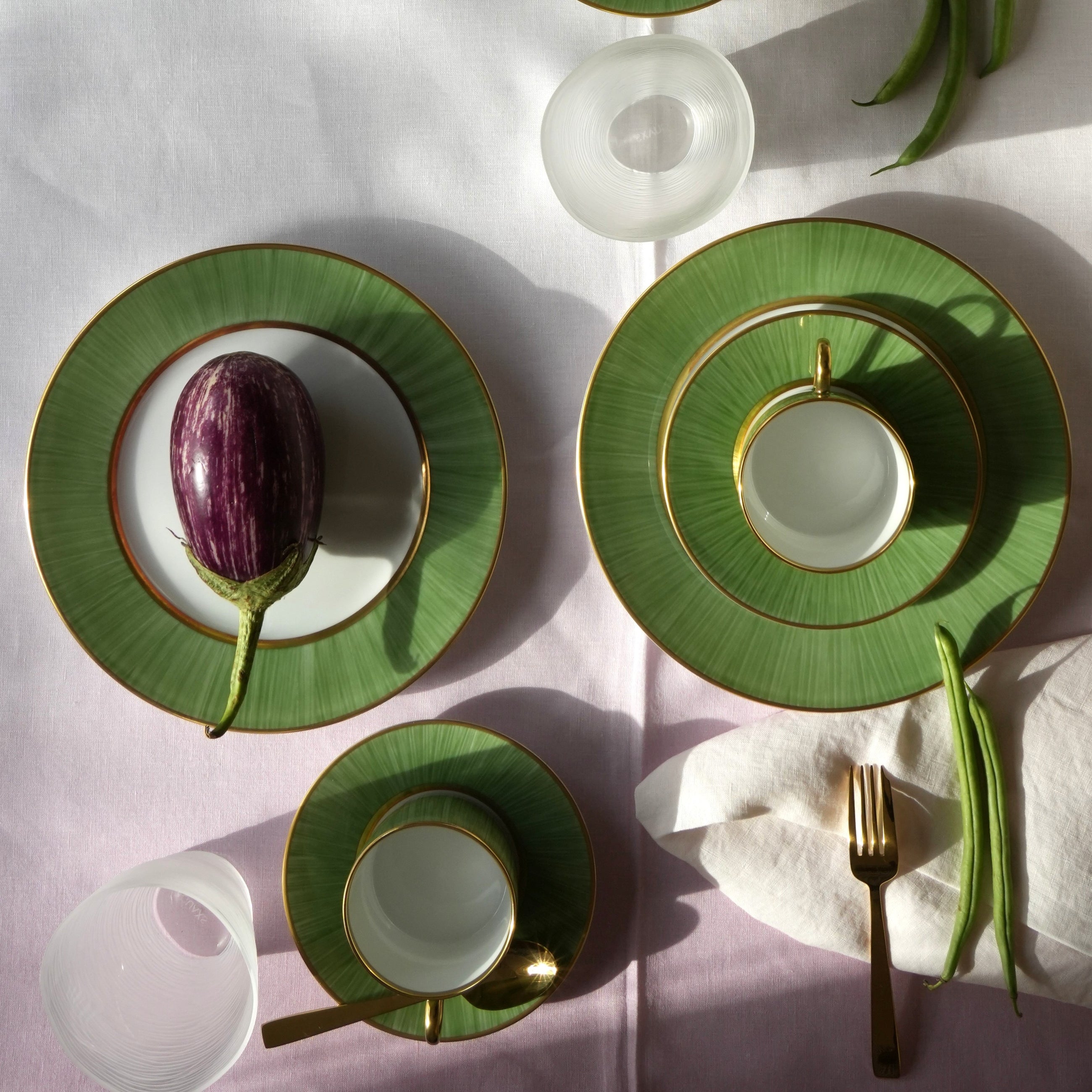 LEGLE Carbone Dessert plate