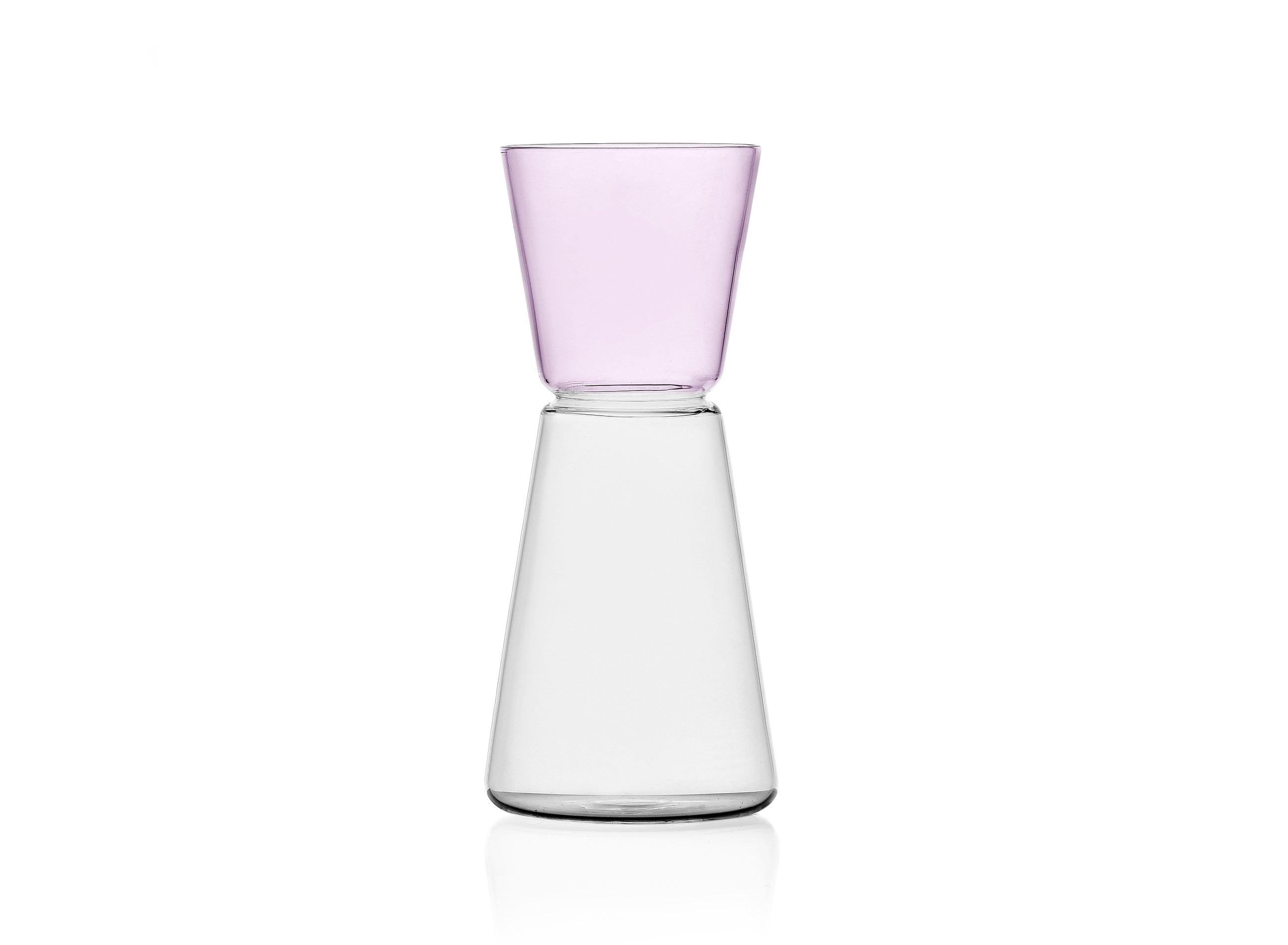 ICHENDORF High rise pitcher clear/pink 500ml