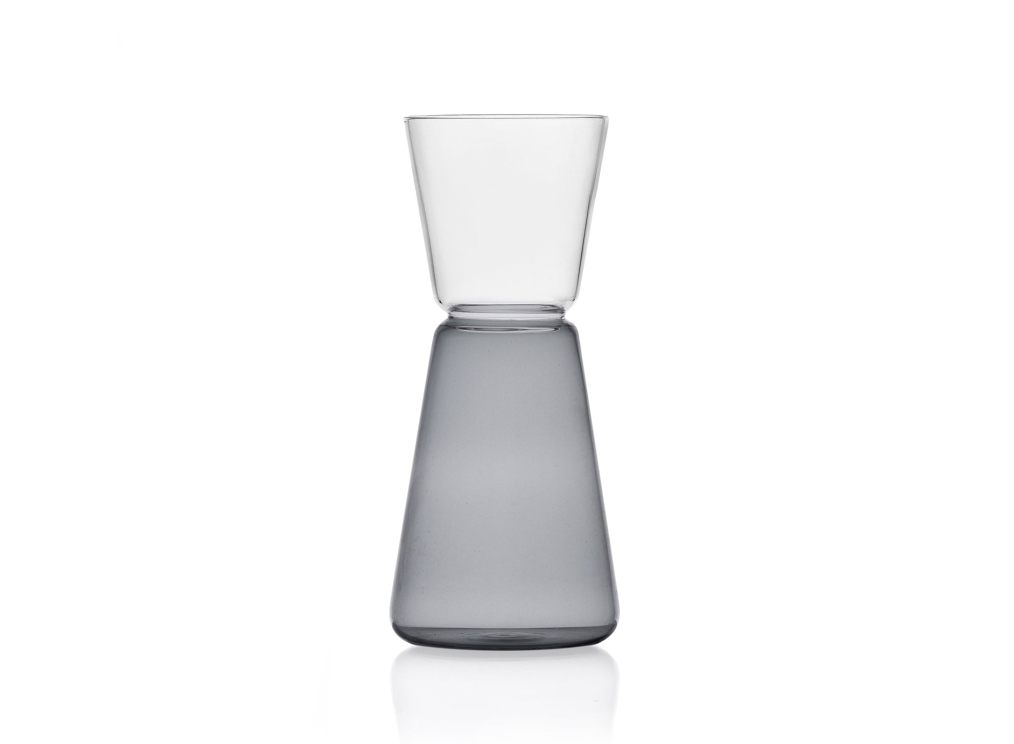 ICHENDORF High rise pitcher clear/smoke 500ml