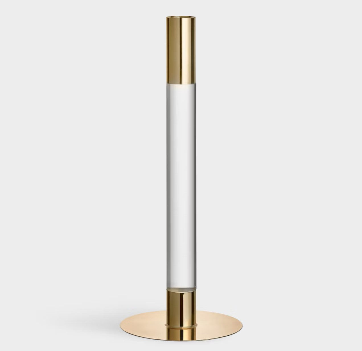 ORREFORS Lumiere candlestick medium