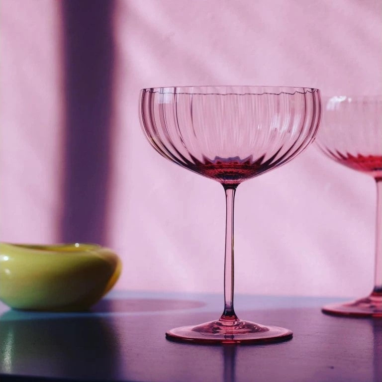ANNA VON LIPA Lyon Champagne saucer, set of 2