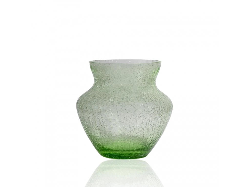 ANNA VON LIPA Frosty Dahlia Vase