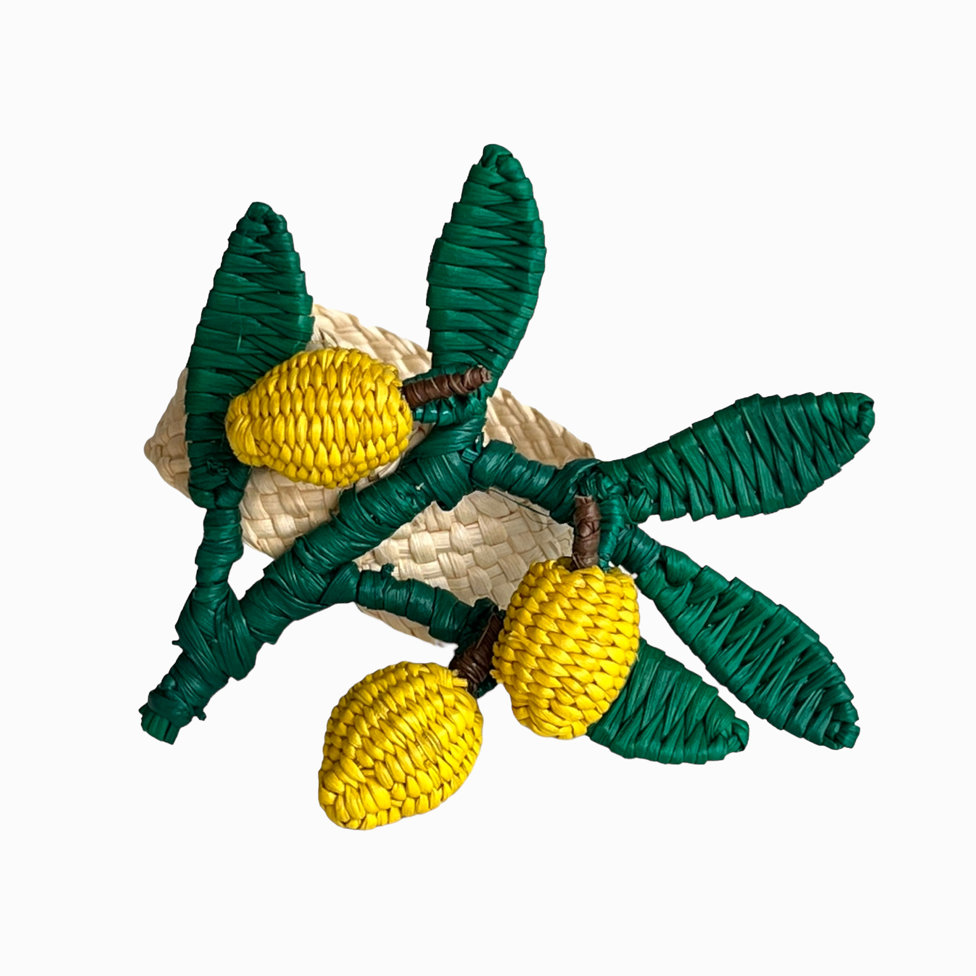 CORO CORA Lemon Branch Napkin Ring