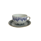 ماري داجي Allee de Cypres &amp; Belle de nuit كوب إفطار وصحن - طقم من 2