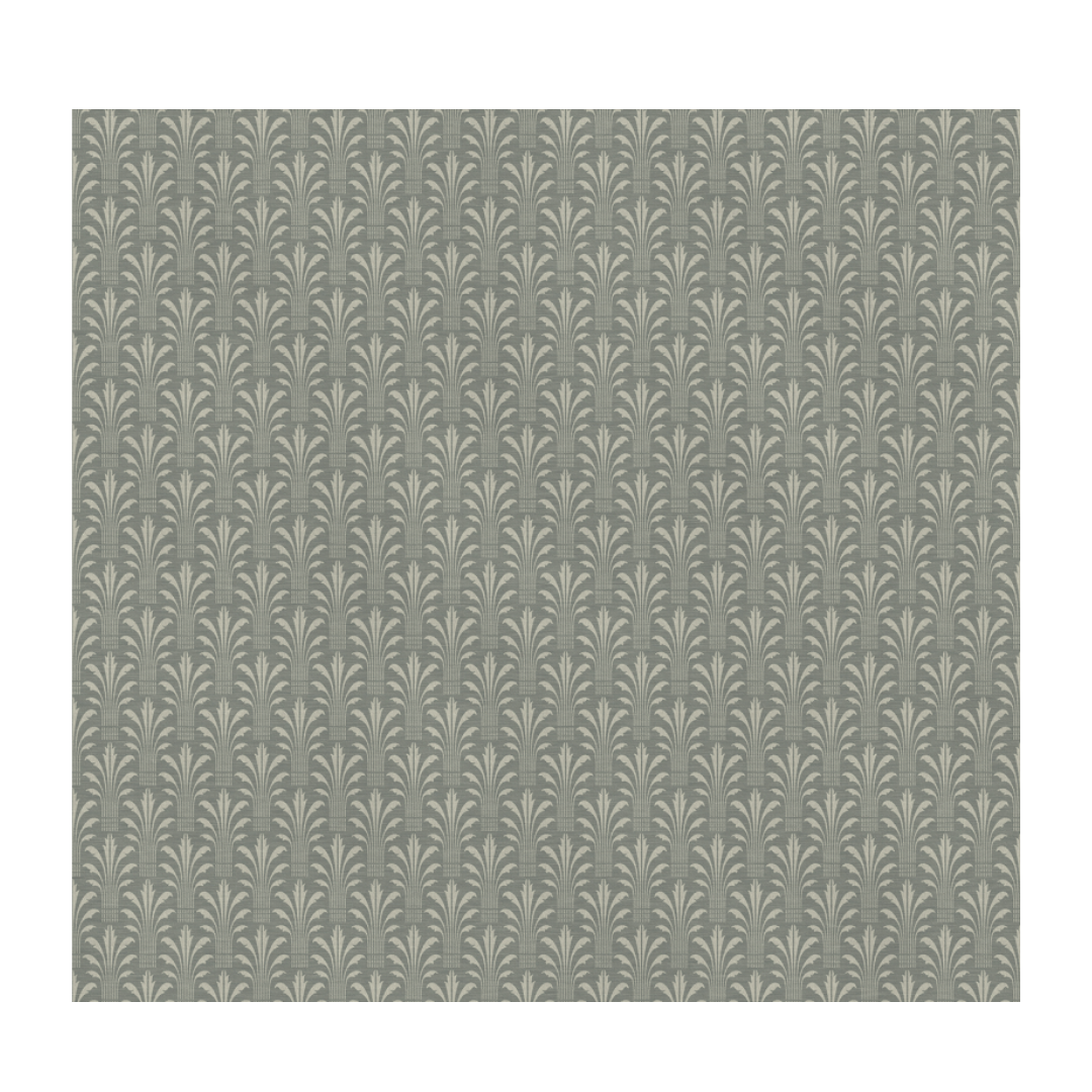 مفرش طاولة LEITNER LEINEN من Palms، لون رمادي، مقاس 150×300 سم