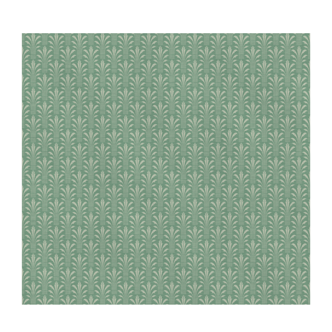 مفرش طاولة LEITNER LEINEN، نخيل، لون أخضر، مقاس 150×300 سم