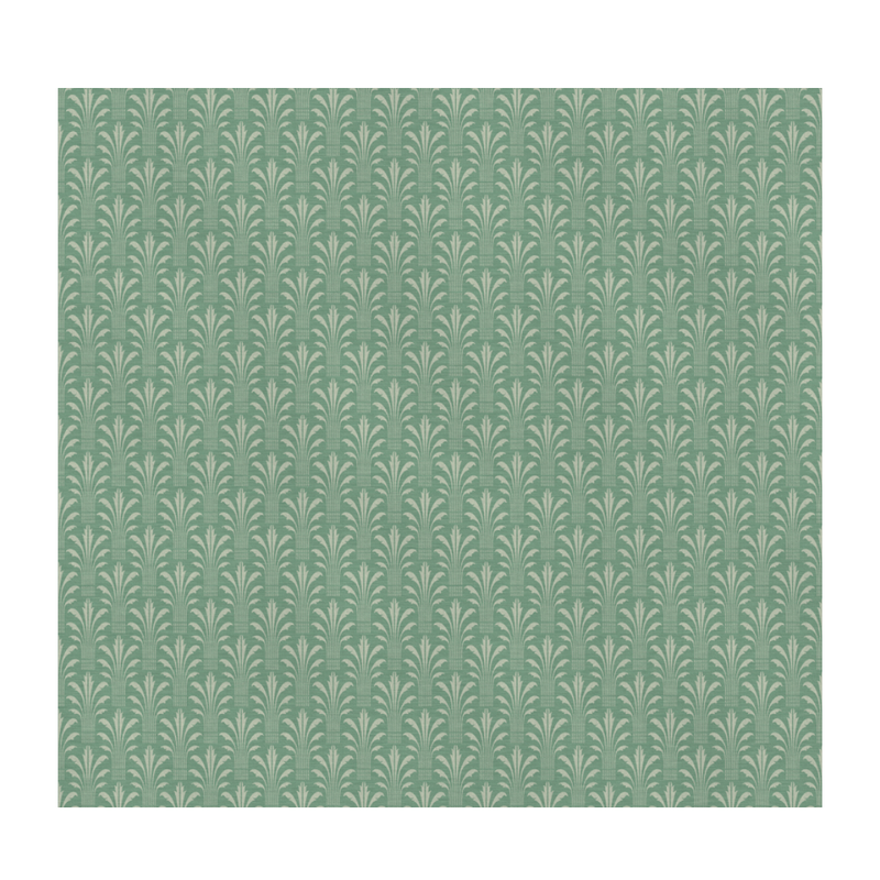 مفرش طاولة LEITNER LEINEN، نخيل، لون أخضر، مقاس 150×300 سم