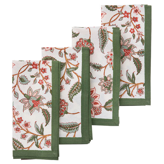 BUNGALOW Napkins Divya Fern - set of 4