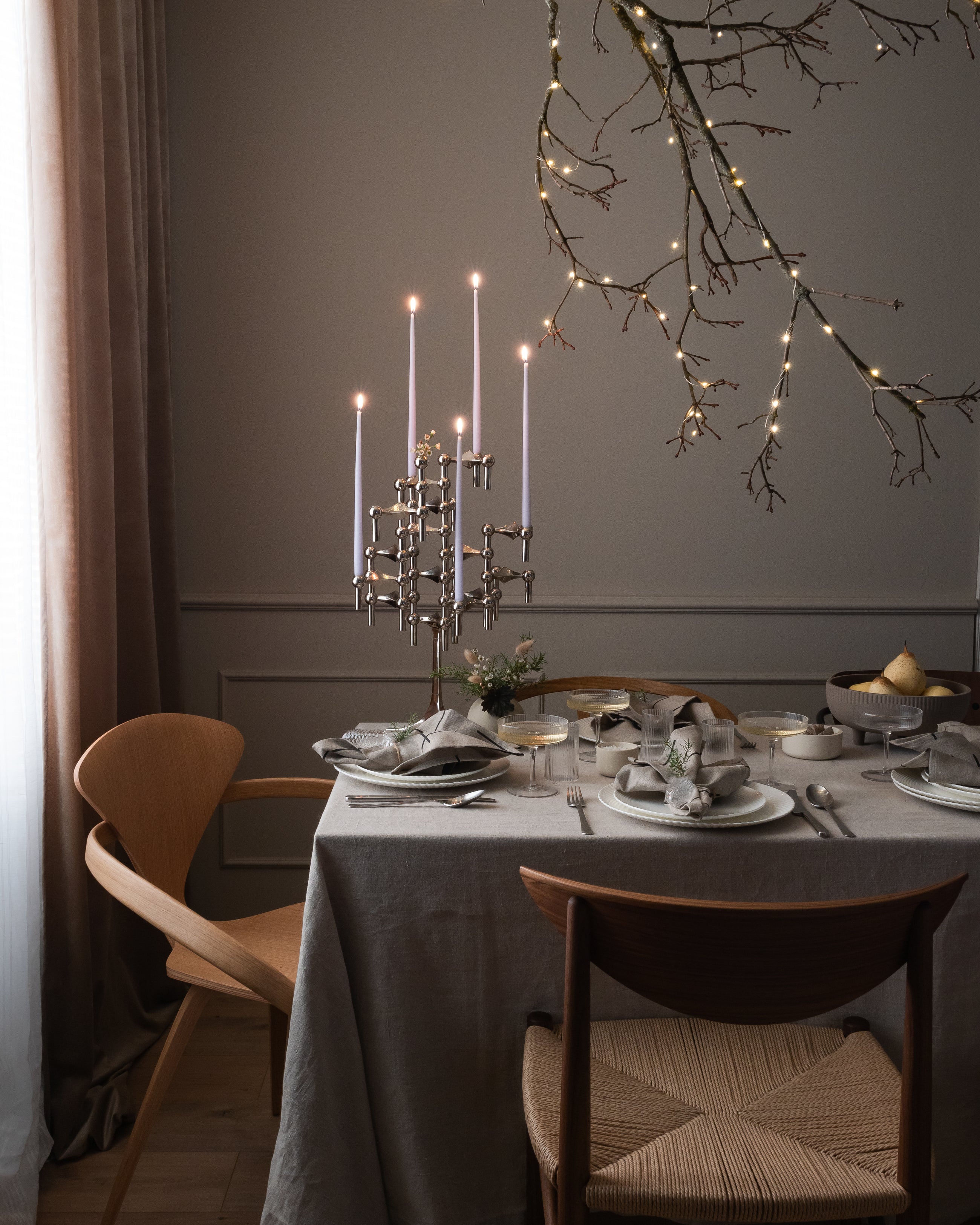 STOFF NAGEL Candle stand